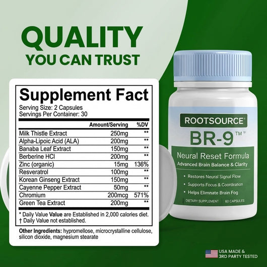 BR-9 - Supplement Facts and Quality