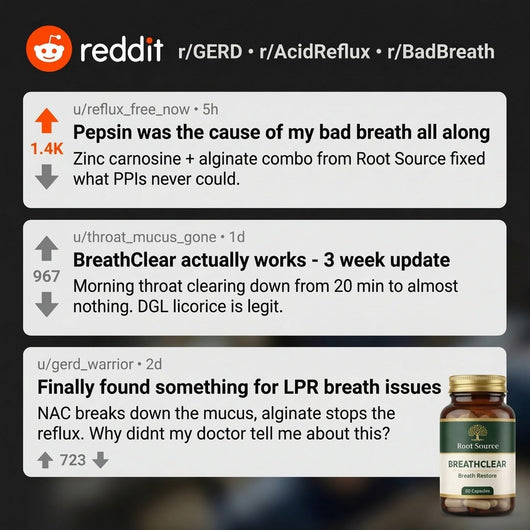 BreathClear - Reddit Social Proof