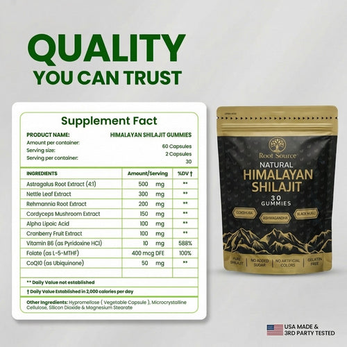 Root Source — RenalVita Kidney Support Shilajit